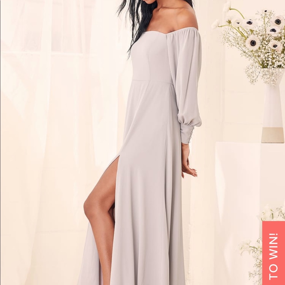 Lulus maxi dress